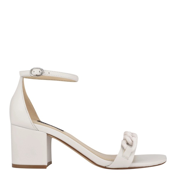 Nine West - Kimba Ankle Strap Block Heel Sandals - Picture 9 of 11
